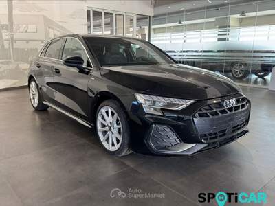 Audi A3 4ª serie SPB 35 TDI S tronic S line edition Nero usata San Vitaliano