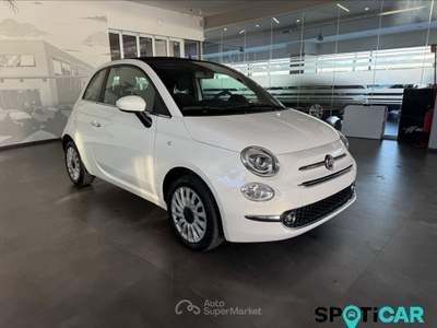 Fiat 500 500 (2015--->) 500 C 1.0 Hybrid Dolcevita Bianco usata San Vitaliano