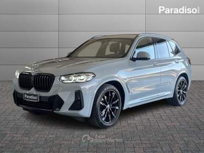 BMW X3 20d MSPORT - 2024 | 190CV XDRIVE | MHEV 48V Grigio usata Lamezia Terme BMW X3 20d MSPORT - 2024 | 190CV XDRIVE | MHEV 48V Grigio usata Lamezia Terme