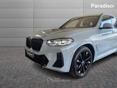 BMW X3 20d MSPORT - 2024 | 190CV XDRIVE | MHEV 48V Grigio usata Lamezia Terme