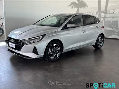 Hyundai i20 3ª serie 1.2 MPI MT ConnectLine Argento usata San Vitaliano