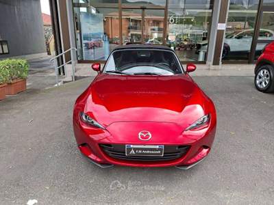 Mazda MX-5 MX-5 IV 2015 Soft Top 1.5 Exclusive-Line Driver Assistance Rosso usata Massa