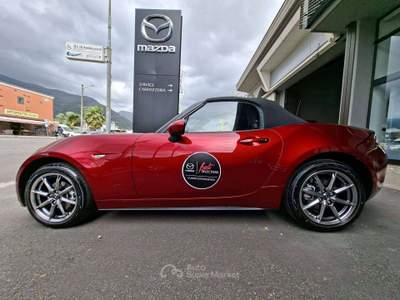 Mazda MX-5 MX-5 IV 2015 Soft Top 1.5 Exclusive-Line Driver Assistance Rosso usata Massa