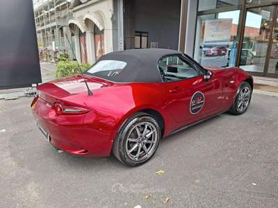 Mazda MX-5 MX-5 IV 2015 Soft Top 1.5 Exclusive-Line Driver Assistance Rosso usata Massa