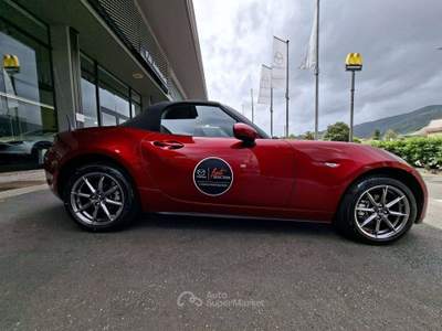 Mazda MX-5 MX-5 IV 2015 Soft Top 1.5 Exclusive-Line Driver Assistance Rosso usata Massa