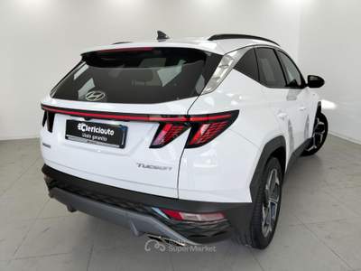 Hyundai Tucson 1.6 T-GDI 48V DCT Exellence Bianco usata Lurate Caccivio