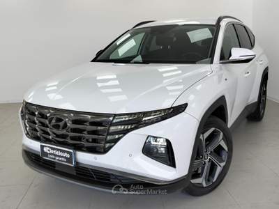 Hyundai Tucson 1.6 T-GDI 48V DCT Exellence Bianco usata Lurate Caccivio