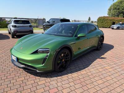 Porsche Taycan 4 Sport Turismo Verde usata Montagnana