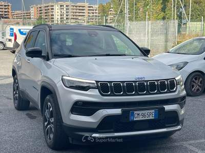 Jeep Compass 1.3 Turbo T4 190CV PHEV AT6 4xe Limited PREZZOVERO Argento usata Fiumicino