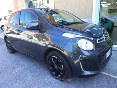 Citroen C1 VTi 72 S&S 5 porte UNICOPROPRIETARIO Grigio usata Savona