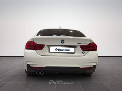 BMW Serie 4 Gran Coupé 420d 420d gran coupe msport auto Bianco usata Firenze