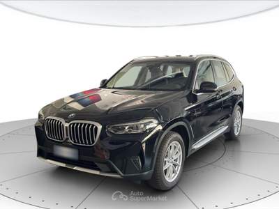 BMW X3 Xdrive20d mhev 48v auto Nero usata Vicenza