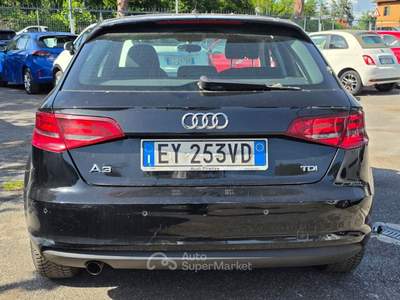 Audi A3 s tronic cronologia tagliandi completa ufficiale audi Nero usata Roma
