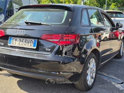 Audi A3 s tronic cronologia tagliandi completa ufficiale audi Nero usata Roma