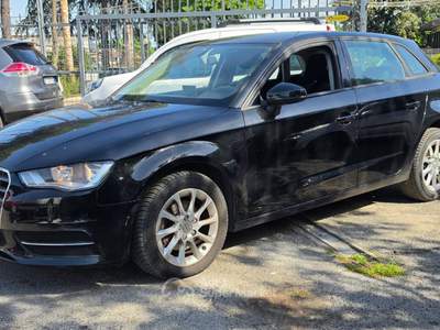 Audi A3 s tronic cronologia tagliandi completa ufficiale audi Nero usata Roma