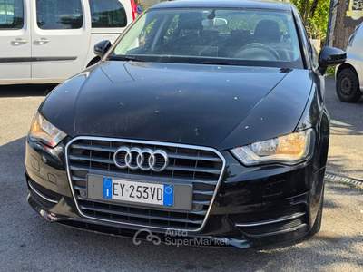 Audi A3 s tronic cronologia tagliandi completa ufficiale audi Nero usata Roma