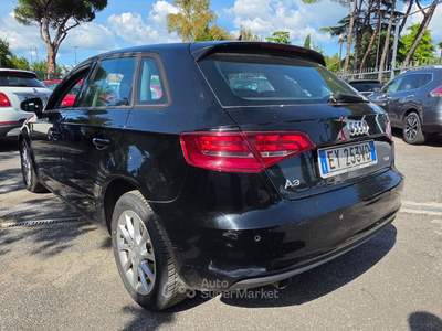 Audi A3 s tronic cronologia tagliandi completa ufficiale audi Nero usata Roma
