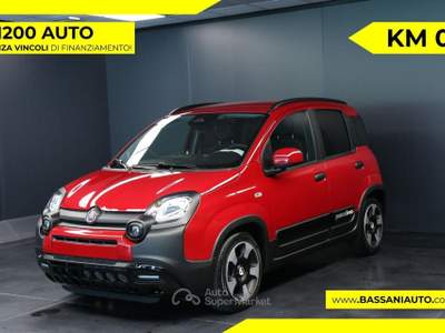 Fiat Panda Pandina 1.0 FireFly 65CV Hybrid Cross Rosso usata Arsiè
