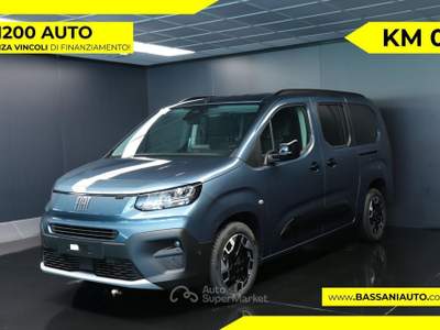 Fiat QUBO L 1.5 Diesel 130CV AT8 La Prima 7 POSTI Blu/Azzurro usata Arsiè