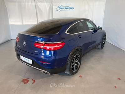 Mercedes-Benz GLC 4Matic Coupé Premium AMG PELLE-ACC-TELECAMERA 360° Blu/Azzurro usata Monticello d'Alba