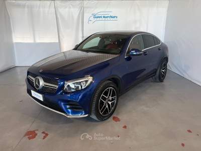 Mercedes-Benz GLC 4Matic Coupé Premium AMG PELLE-ACC-TELECAMERA 360° Blu/Azzurro usata Monticello d'Alba