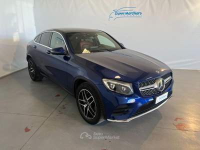 Mercedes-Benz GLC 4Matic Coupé Premium AMG PELLE-ACC-TELECAMERA 360° Blu/Azzurro usata Monticello d'Alba