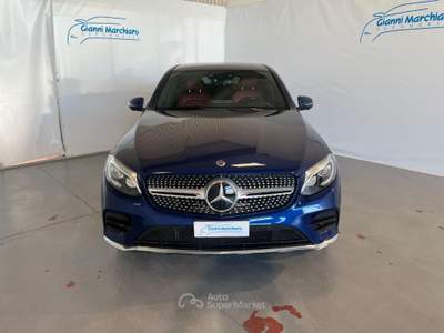 Mercedes-Benz GLC 4Matic Coupé Premium AMG PELLE-ACC-TELECAMERA 360° Blu/Azzurro usata Monticello d'Alba