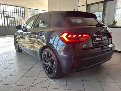 Audi A1 A1 Sportback 30 1.0 tfsi Advanced s-tronic Nero usata Cernusco sul Naviglio