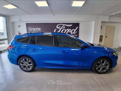 Ford Focus SW 1.0t ecoboost h ST-Line X 125cv Blu/Azzurro usata Teramo