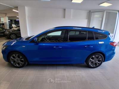 Ford Focus SW 1.0t ecoboost h ST-Line X 125cv Blu/Azzurro usata Teramo