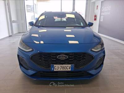 Ford Focus SW 1.0t ecoboost h ST-Line X 125cv Blu/Azzurro usata Teramo