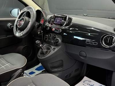 Fiat 500 1.2 Benzina Lounge 11/2015 Nero usata Teverola