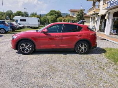 Alfa Romeo Stelvio Stelvio 2020 2.2 t Rosso Edizione rwd 160cv auto Rosso usata Rodengo Saiano