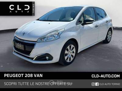 Peugeot 208 208 1.4 Hdi 68cv van Fap Bianco usata Torino