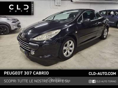 Peugeot 307 2.0 HDi FAP CC Nero usata Torino Peugeot 307 2.0 HDi FAP CC Nero usata Torino