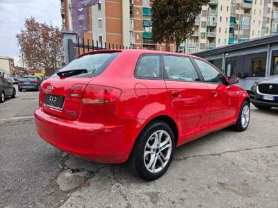 Audi A3 SPB 2.0 16V TDI quattro Rosso usata Torino