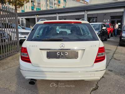Mercedes-Benz Classe C C 200 CDI S.W. BlueEFFICIENCY Elegance Bianco usata Torino