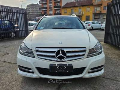 Mercedes-Benz Classe C C 200 CDI S.W. BlueEFFICIENCY Elegance Bianco usata Torino