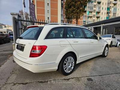 Mercedes-Benz Classe C C 200 CDI S.W. BlueEFFICIENCY Elegance Bianco usata Torino