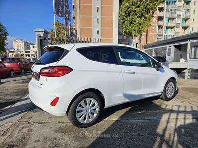 Ford Fiesta 1.0 EcoBoost Hybrid 125 CV 3 porte Van Trend Bianco usata Torino