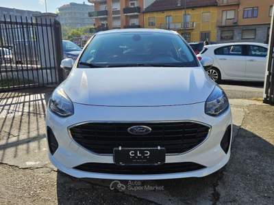 Ford Fiesta 1.0 EcoBoost Hybrid 125 CV 3 porte Van Trend Bianco usata Torino