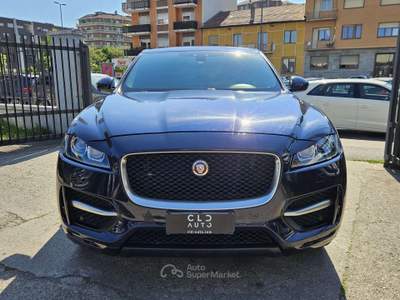 Jaguar F-Pace 2.0d 180cv AWD Autom. R-Sport Blu/Azzurro usata Torino