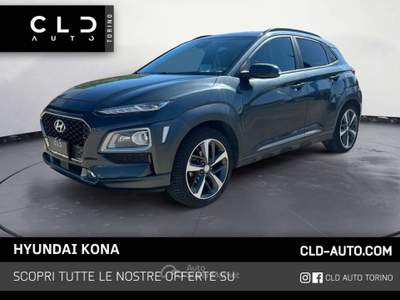 Hyundai Kona 1.6 CRDi 115cv Exellence Grigio usata Torino