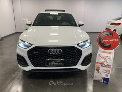 Audi Q5 SPB Tetto Apribile Sportback S Line Quattro 40 TDI Bianco usata Qualiano