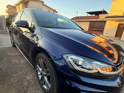 Volkswagen Golf Sempre in box, unico propietario, non fumatore, tetto panoramico Blu/Azzurro usata Bottanuco