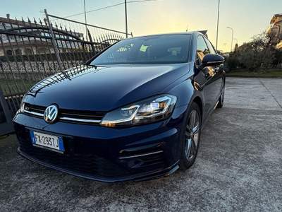 Volkswagen Golf Sempre in box, unico propietario, non fumatore, tetto panoramico Blu/Azzurro usata Bottanuco