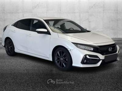Honda Civic 1.0T 5 porte Elegance CVT Bianco usata Pieve di Cento