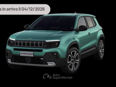 Jeep Avenger 1.2 Turbo 100 CV Summit Argento usata Pieve di Cento