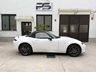 Mazda MX-5 Mx5 ND 1.5 131cv Soft Top Bianco usata Seregno