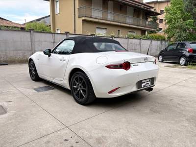 Mazda MX-5 Mx5 ND 1.5 131cv Soft Top Bianco usata Seregno